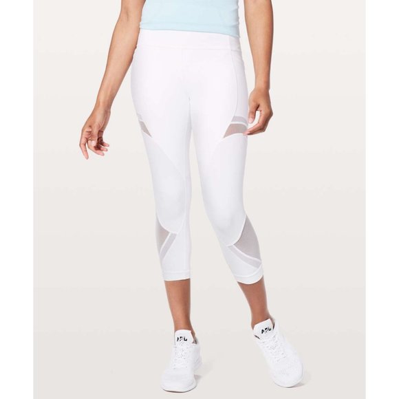 lululemon athletica Pants - Lululemon Forget The Sweat Crop *21"